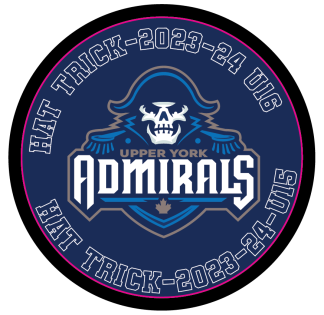 Hat Trick & Shut Out Puck Sticker Set