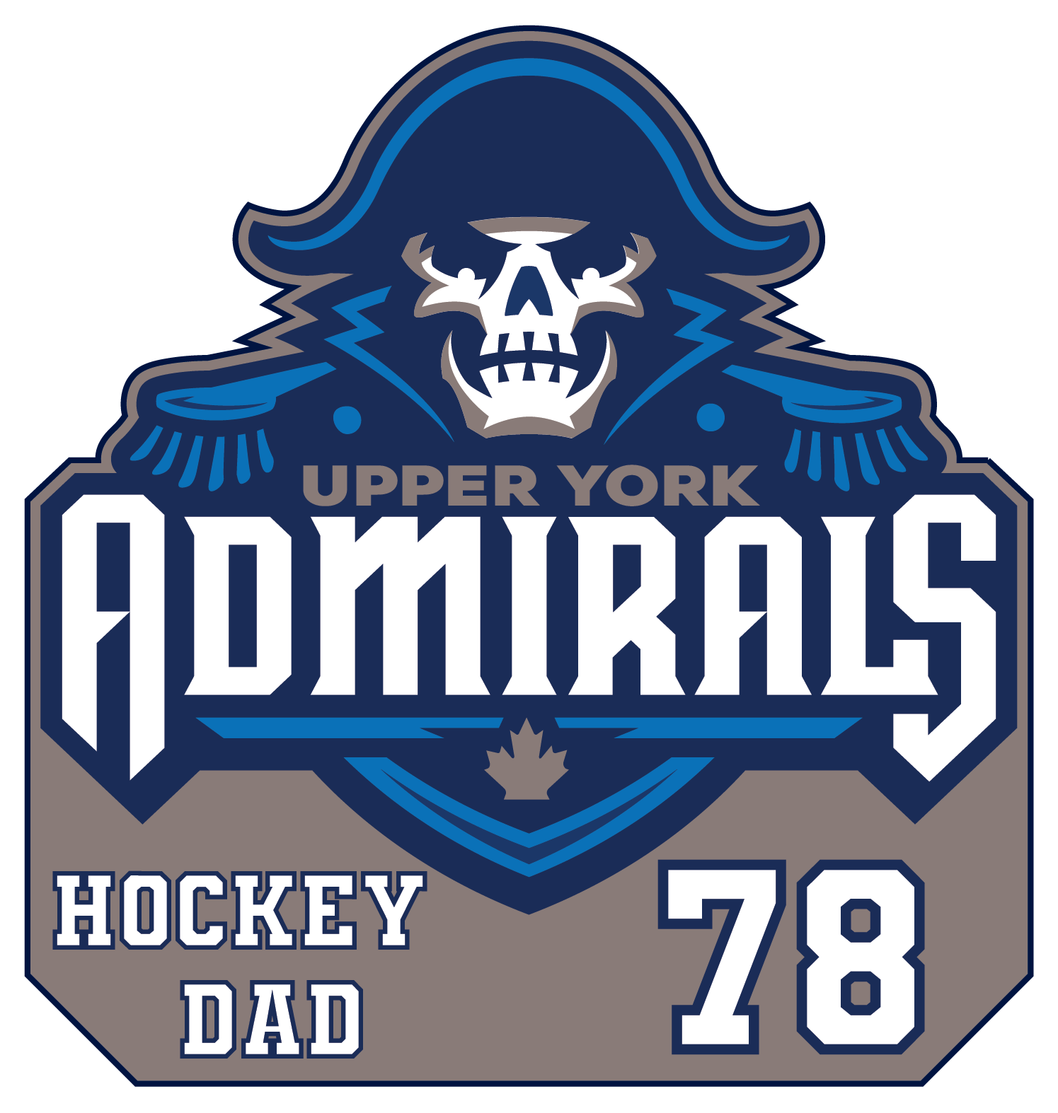 Hockey Dad Window Sticker - All Stickers - By Hammer Hill Diversified LTD.