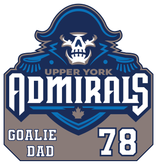 Goalie Dad Window Sticker