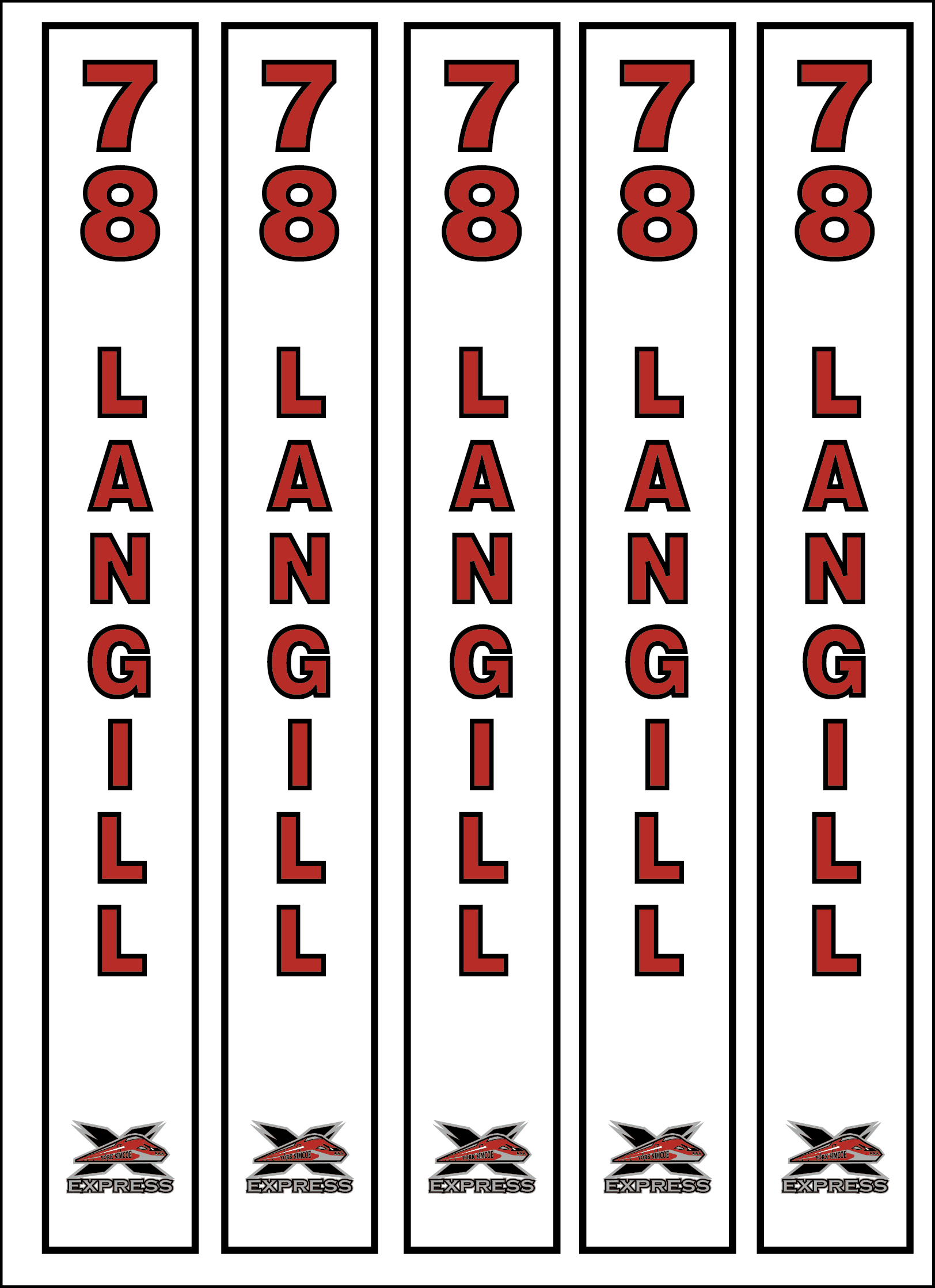 Hockey Stick Sticker - Image 3