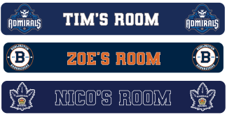 Bedroom Door Sign